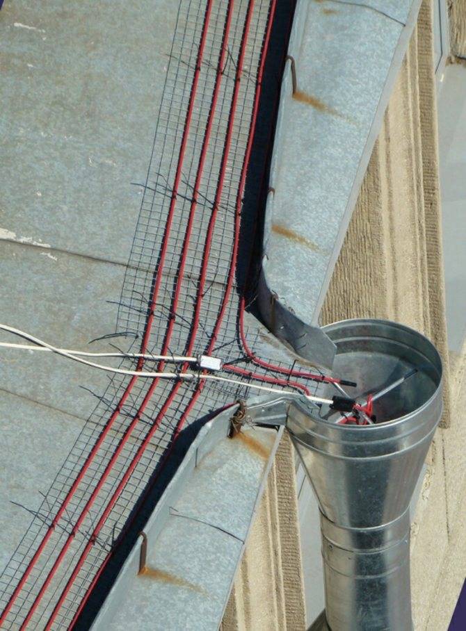 Обогрев кровли и водостоков: расчет, проектирование и монтаж антиобледенительных кабельных систем