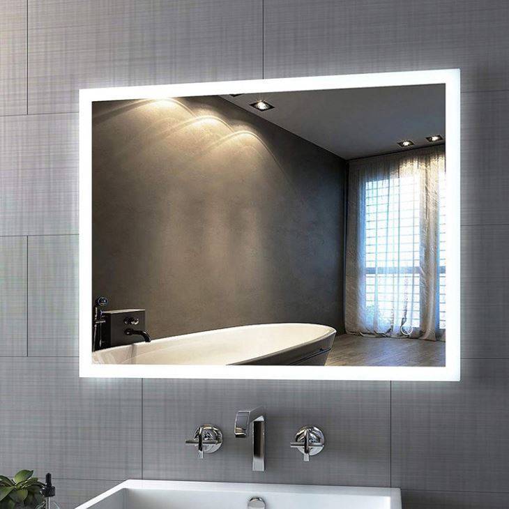 Зеркало в ванную: идеи по размещению, особенности выбора формы и варианты оформления