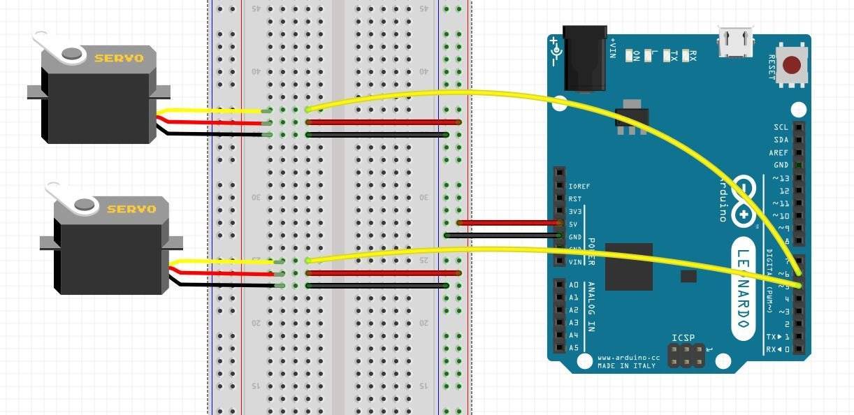 Arduino для начинающих, урок №2 - управление сервоприводом