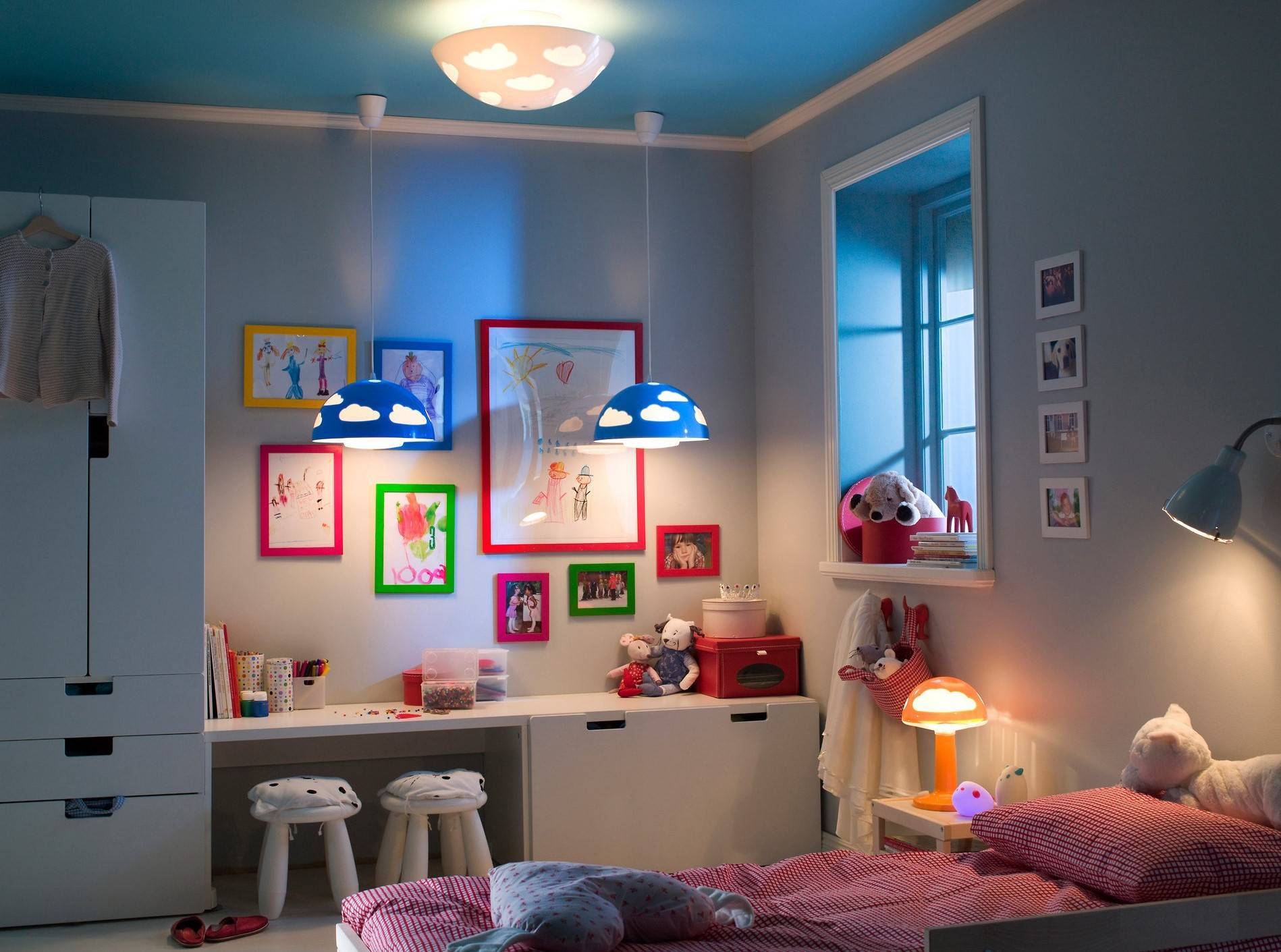 Правильное освещение детской комнаты: на заметку родителям
